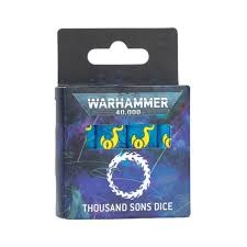 Warhammer 40k - Thousand Sons Dice 10th ed. 36-04
